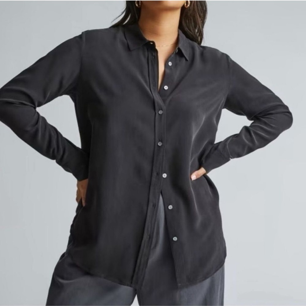 Everlane The Clean Silk Relaxed Shirts
